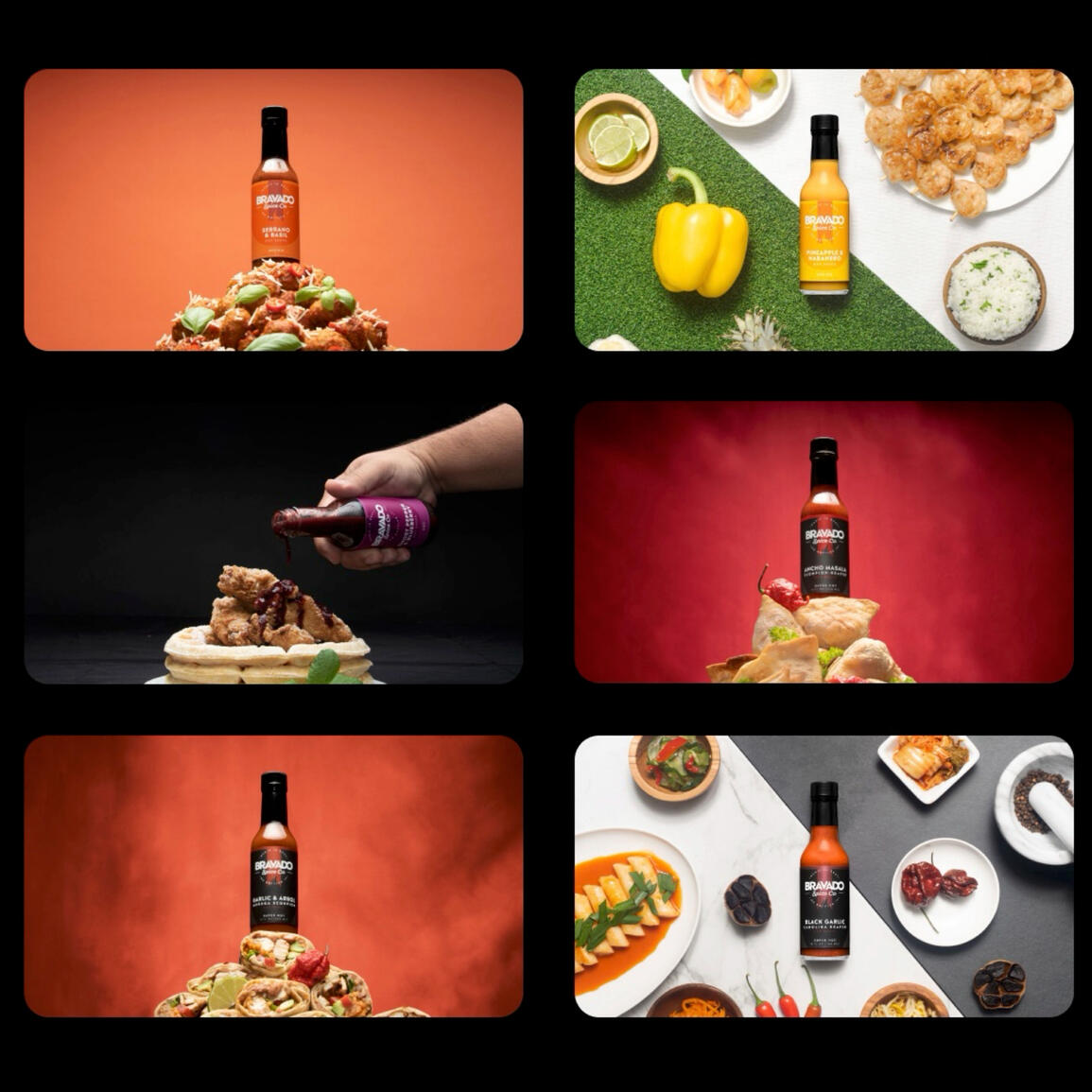 Sample from a pitch deck for Bravado Spice